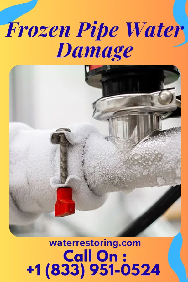 Frozen Pipe Water Damage in Eyers Grove, PA